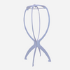porte perruque pliable blanc