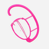 support de perruque rose