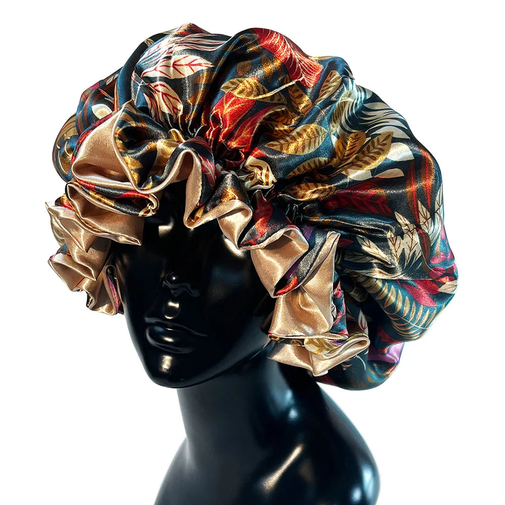Bonnet de Nuit Cheveux Bouclés
