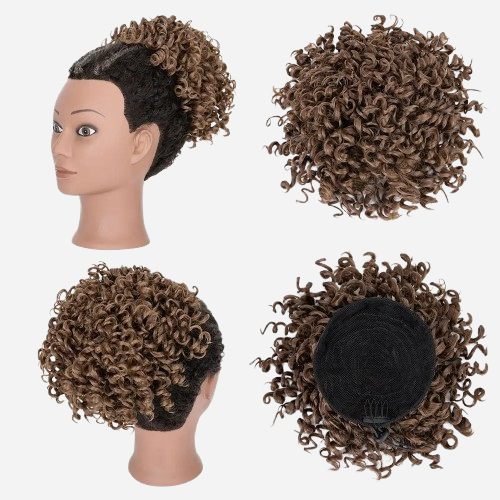 chignon-afro-hair
