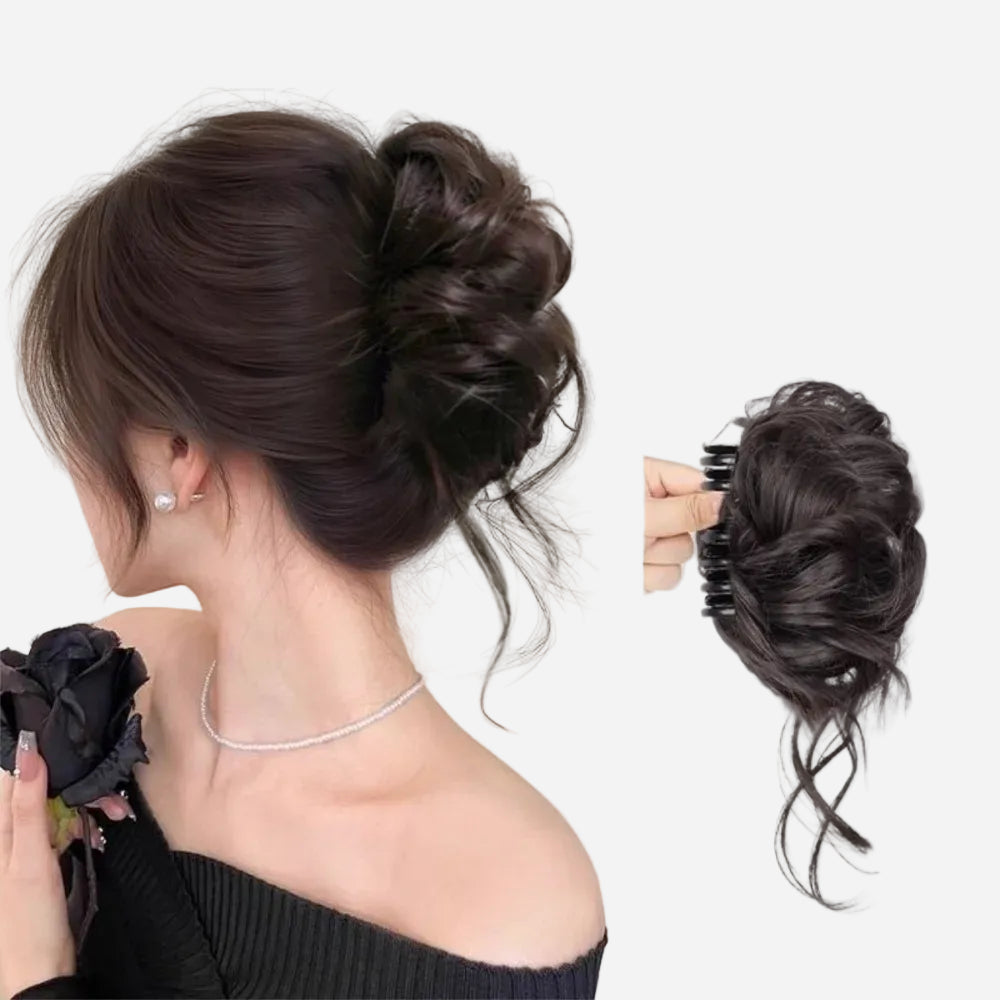 chignon-banane-decoiffe