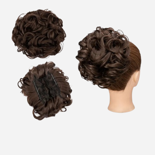 chignon-brune