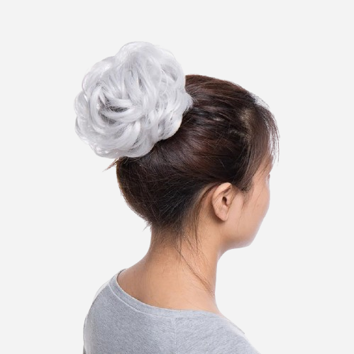 chignon-gris