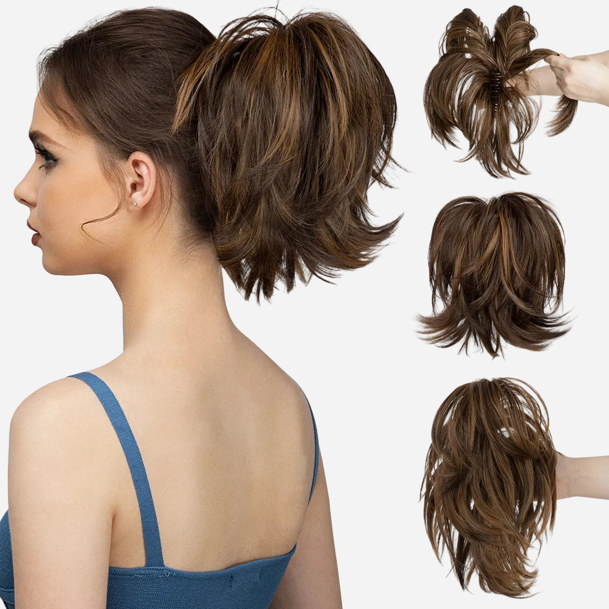 chignon-queue-de-cheval-avec-frange