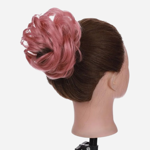 chignon-rose