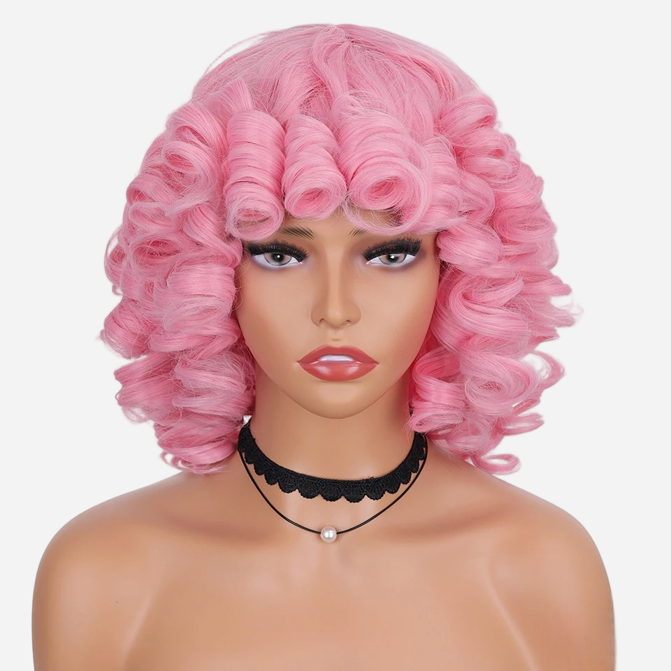 Perruque Rose Maddie
