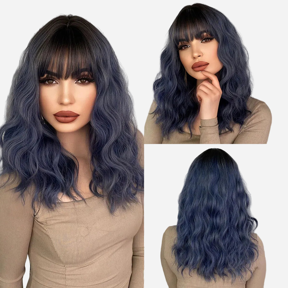 perruque-frange-bleue-fonce