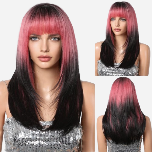 perruque-rose-et-noire