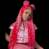 Perruque Rose Ilene