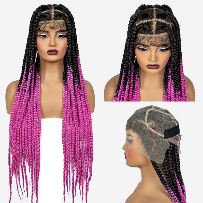 perruque-rose-tresse
