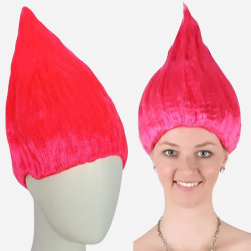 Perruque Cosplay Poppy