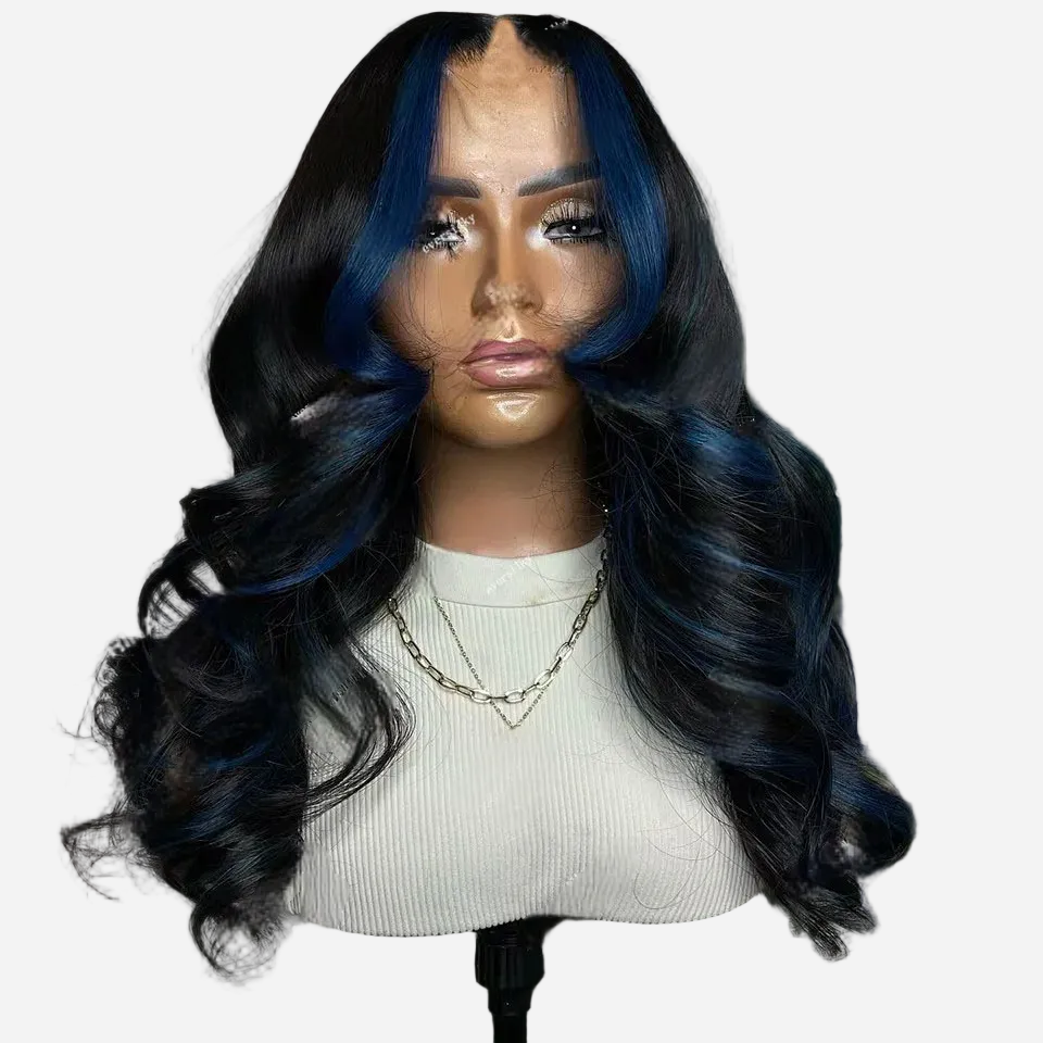 Perruque Bleue Liz