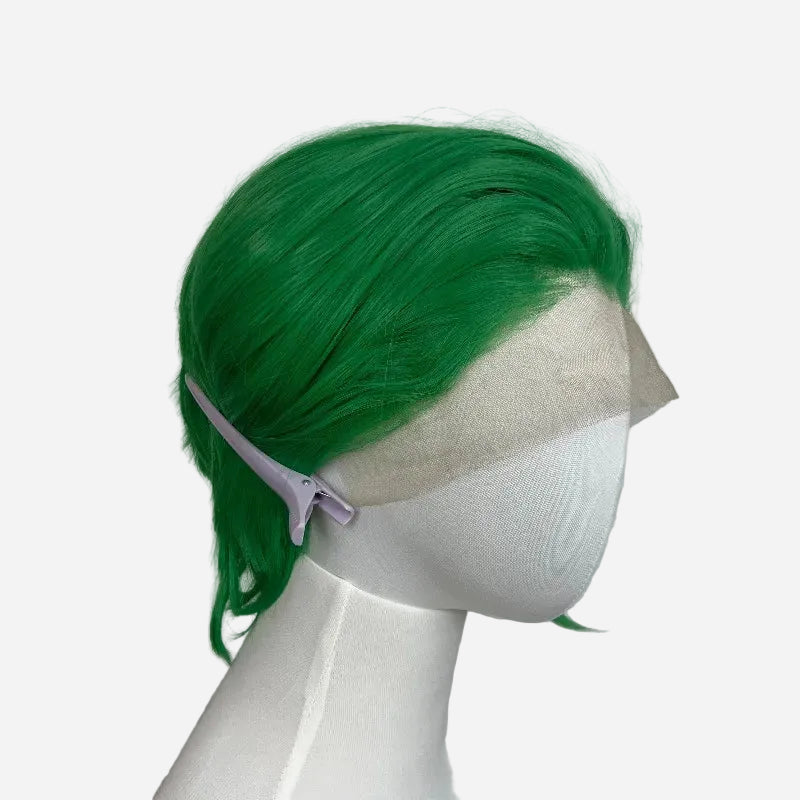 perruque-verte-courte-femme