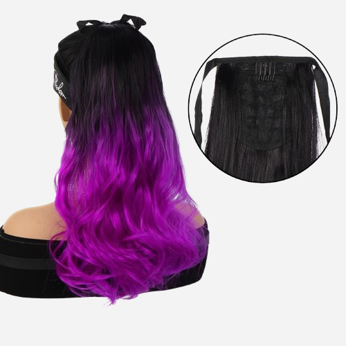 postiche-violet