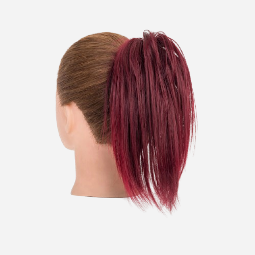queue-de-cheval-cheveux-court-femme